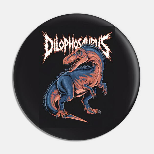 Dilophosaurus Pin by animegirlnft