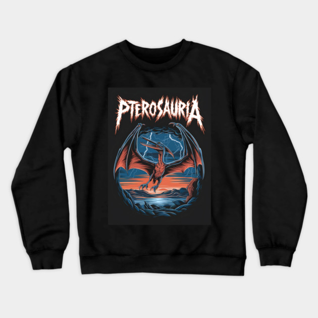 Pterosauria Crewneck Sweatshirt by animegirlnft