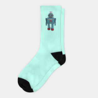 Toy Robot Socks