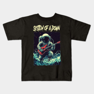 SYSTEM OF A DOWN BAND FAN ART Kids T-Shirt