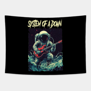 SYSTEM OF A DOWN BAND FAN ART Tapestry