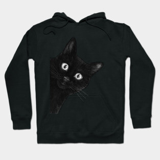 Black cat Hoodie