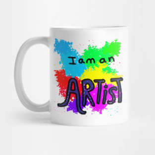 I Am An Artist Mug