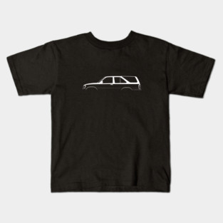 4Runner 3-Door (N120/N130) Silhouette Kids T-Shirt