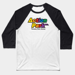 Action Park New Jersey Vintage Baseball T-Shirt