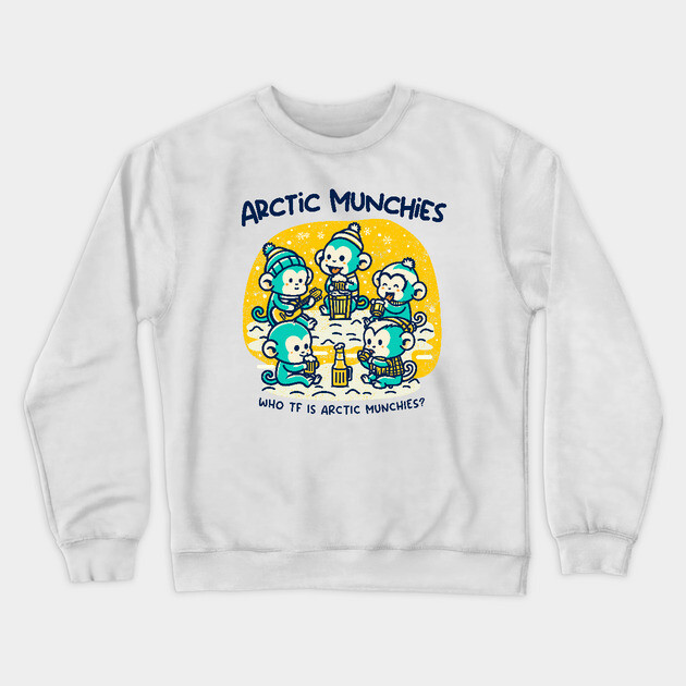 ARCTIC MUNCHIES Crewneck Sweatshirt by Fabrik