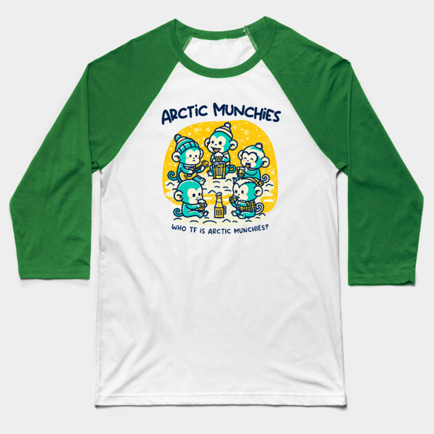 ARCTIC MUNCHIES Baseball T-Shirt by Fabrik
