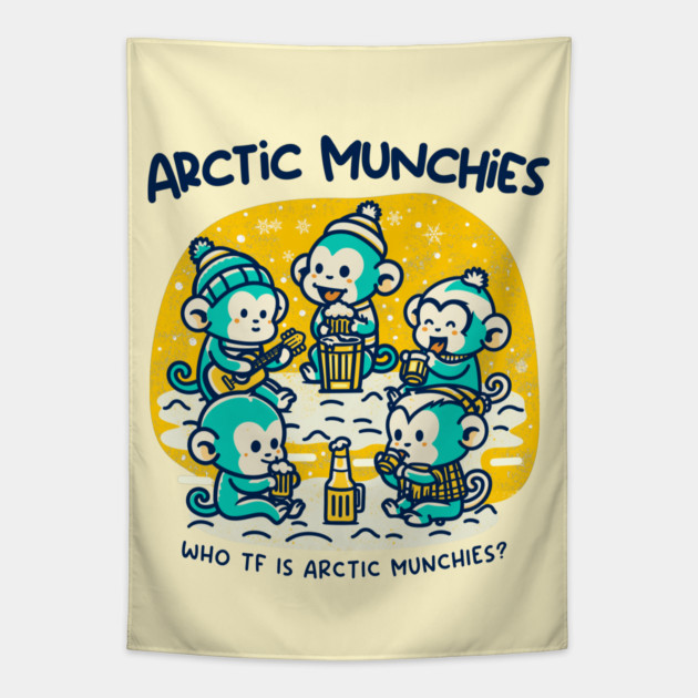ARCTIC MUNCHIES Tapestry by Fabrik