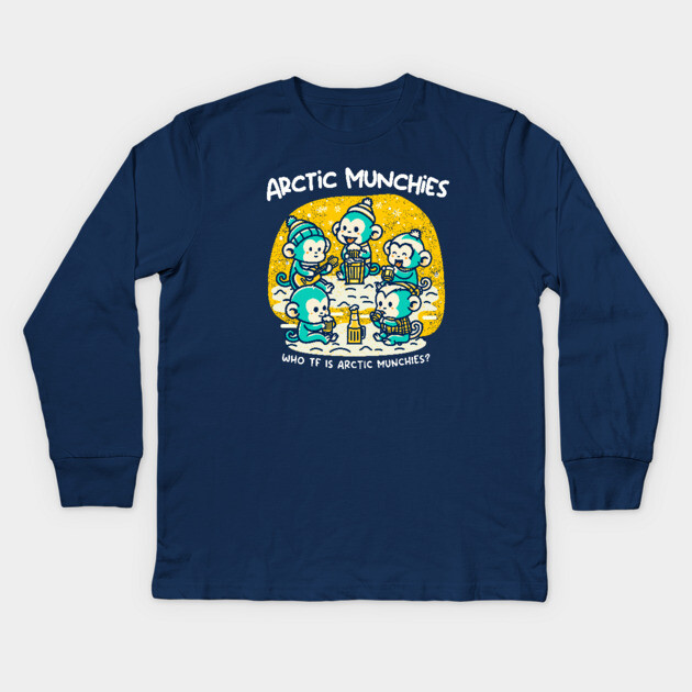 ARCTIC MUNCHIES Kids Long Sleeve T-Shirt by Fabrik