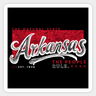 Lines of the Land Magnet