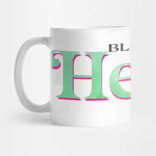 Bless Your Heart Green and Pink - Sweet Valentine’s Day Sticker for Laptops & Kindles Mug