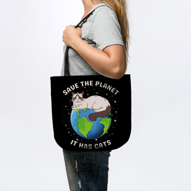 Save the Planet – It Has Cats by Premachandra's Store