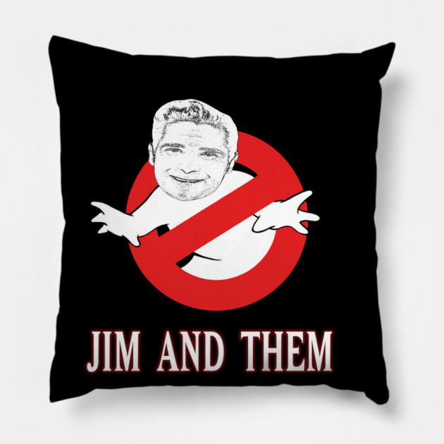 Corey Busters Pillow by Jim and Them