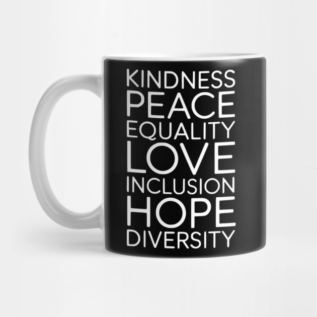 Kindness-Peace-Equality-Love-Inclusion-Hope-Diversity-Retro by ArtistTee ⭐⭐⭐⭐⭐