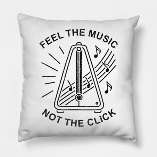 Feel the Music. Not the Click (Light) Pillow