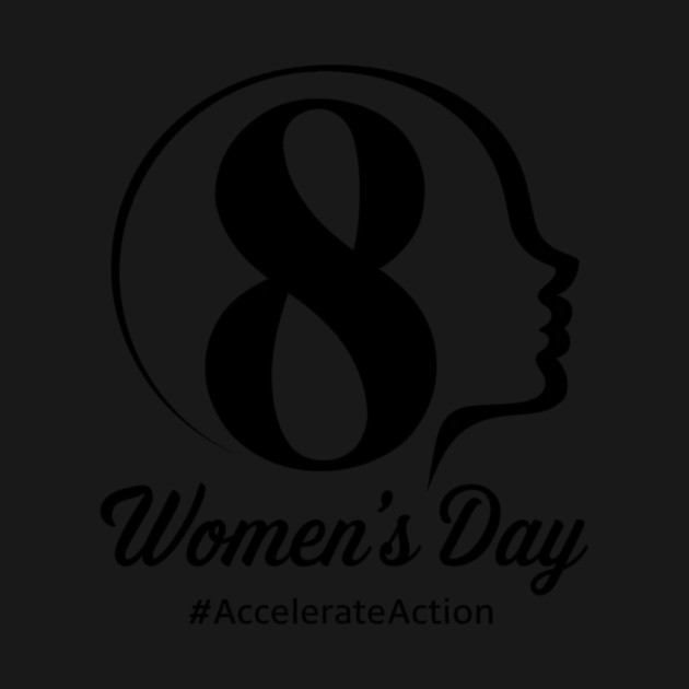 International Women's Day Accelerate Action 2025 8 March by ArtistTee ⭐⭐⭐⭐⭐