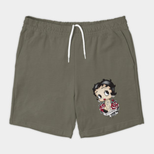 Betty boop flower Shorts