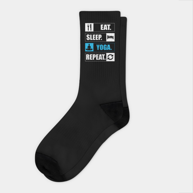 Yoga Serenity: Balance, Mindfulness, and Inner Peace Socks by Steve