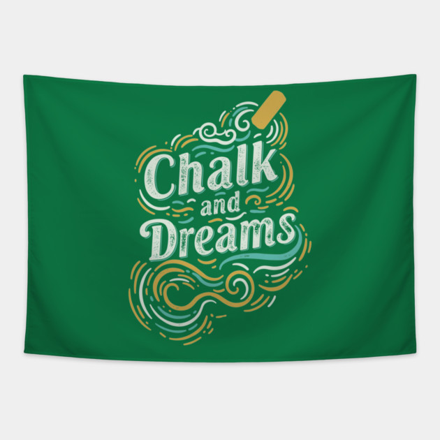 Chalk And Dreams Tapestry by enrynz