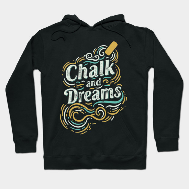 Chalk And Dreams Hoodie by enrynz