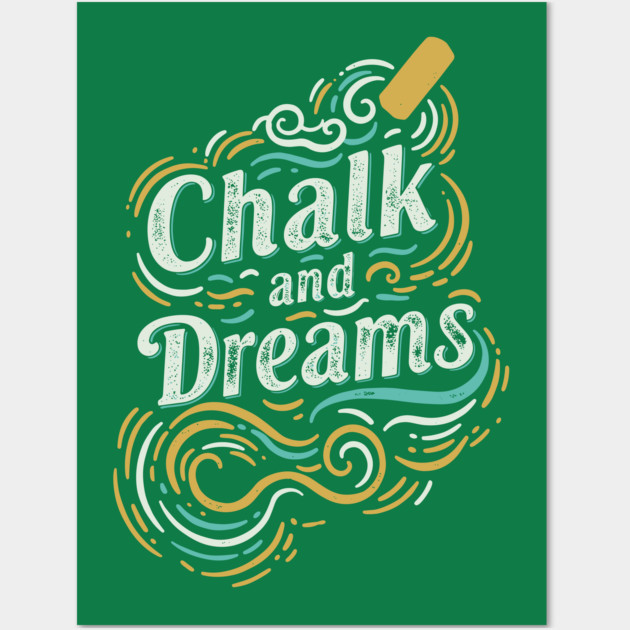Chalk And Dreams Wall Art by enrynz