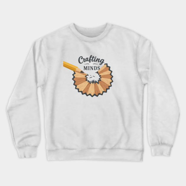 Crafting Minds Crewneck Sweatshirt by enrynz