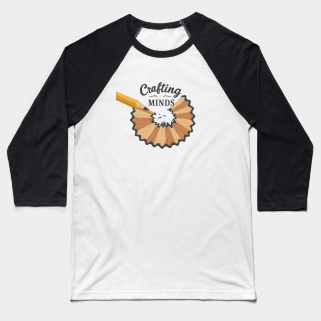Crafting Minds Baseball T-Shirt by enrynz