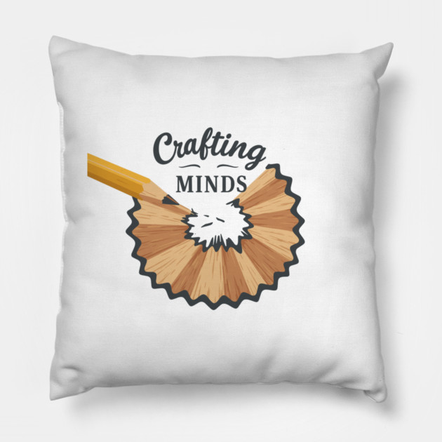 Crafting Minds Pillow by enrynz
