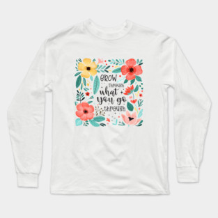 Mind Matters: Spread Positivity and Self-Care Awareness Long Sleeve T-Shirt