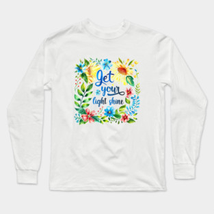 Mind Matters: Spread Positivity and Self-Care Awareness Long Sleeve T-Shirt