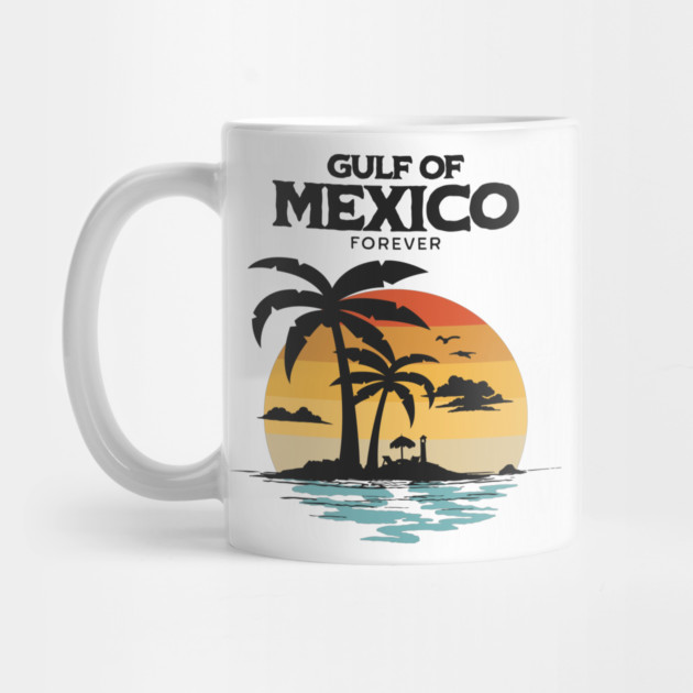 Gulf of Mexico Forever | Vintage Sunset Beach Design by ArtistTee ⭐⭐⭐⭐⭐