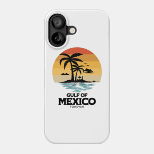 Gulf of Mexico Forever | Vintage Sunset Beach Design Phone Case