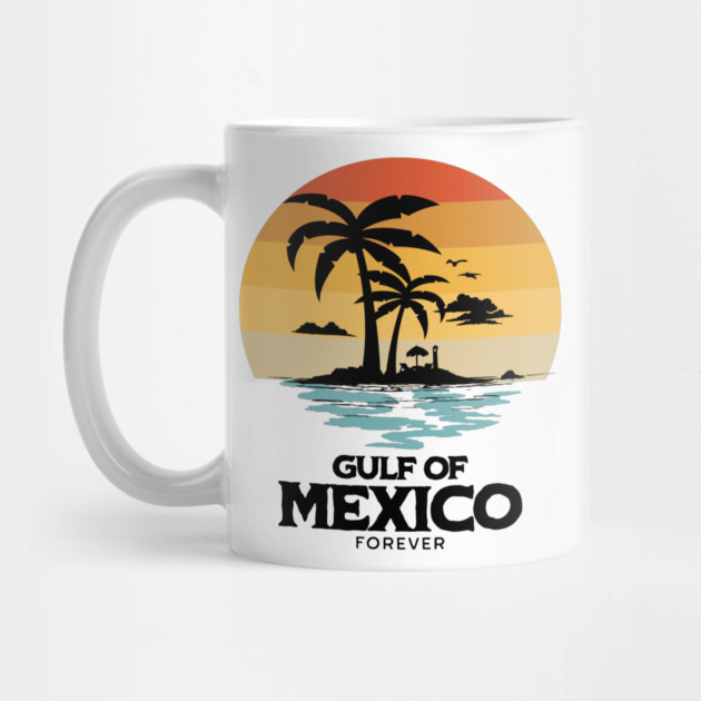 Gulf of Mexico Forever | Vintage Sunset Beach Design by ArtistTee ⭐⭐⭐⭐⭐