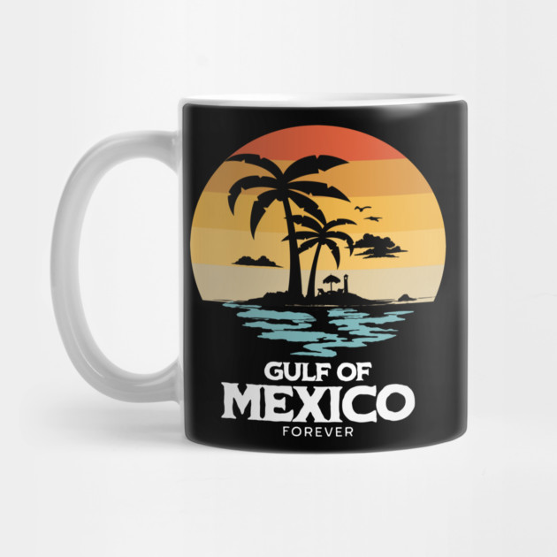 Gulf of Mexico Forever | Vintage Sunset Beach Design by ArtistTee ⭐⭐⭐⭐⭐