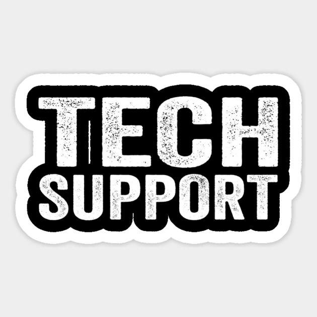Tech-Support-Funny Magnet by ArtistTee ⭐⭐⭐⭐⭐