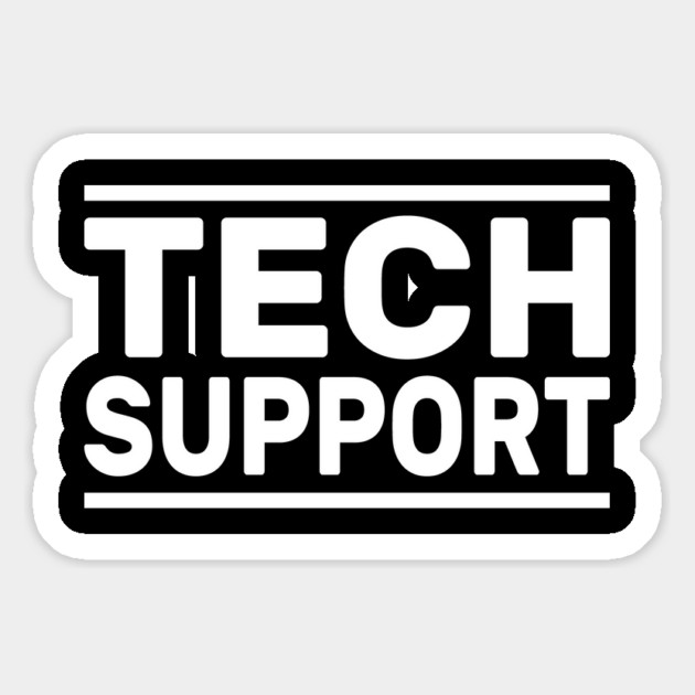 Tech-Support-Retro-Vintage Magnet by ArtistTee ⭐⭐⭐⭐⭐