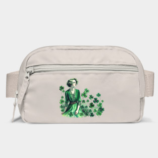 Vintage Shamrock St. Patrick's Day Woman Bag