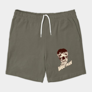 Vintage Movie Universal Monsters " The Wolfman " T-Shirt Shorts