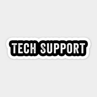 tech support Sticker