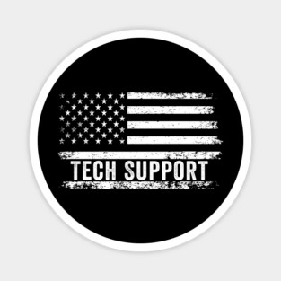 Tech Support White House Tech Support Magnet