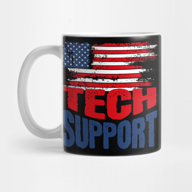 tech support 47th us american flag by ArtistTee ⭐⭐⭐⭐⭐