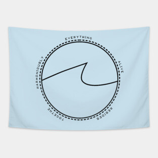 Everything Alive Resides Together Harmoniously Tapestry