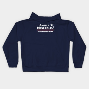 Angela McArdle for President Kids Hoodie