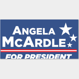 Angela McArdle for President Posters and Art