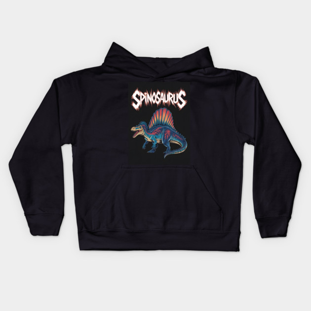 Spinosaurus Dinosaur Kids Hoodie by animegirlnft
