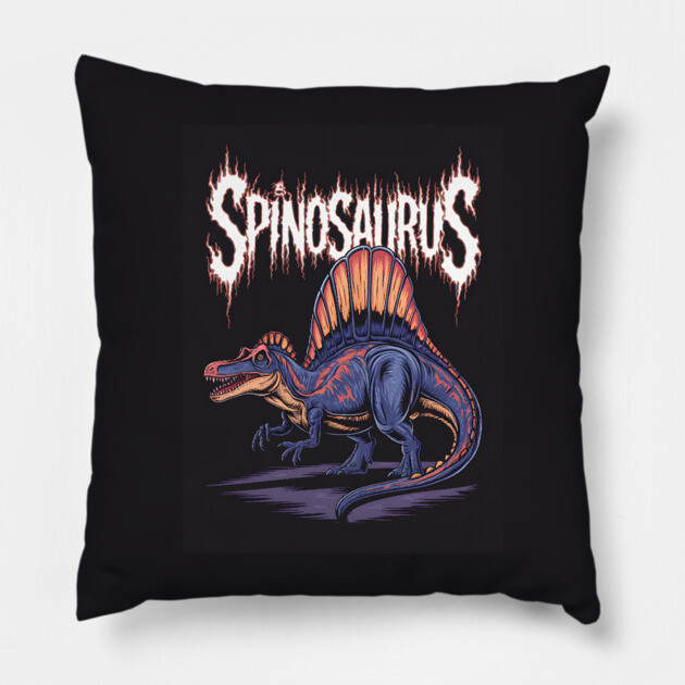 Spinosaurus Pillow by animegirlnft