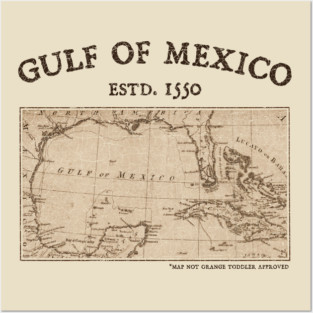 The Gulf Of Mexico Posters and Art