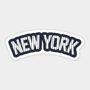 Yankees Pinstripes Sticker