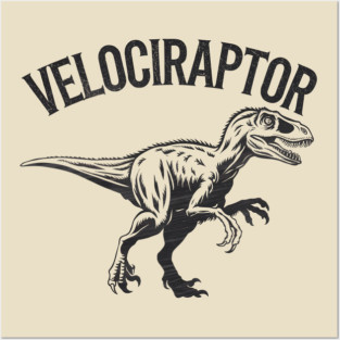 Velociraptor Posters and Art
