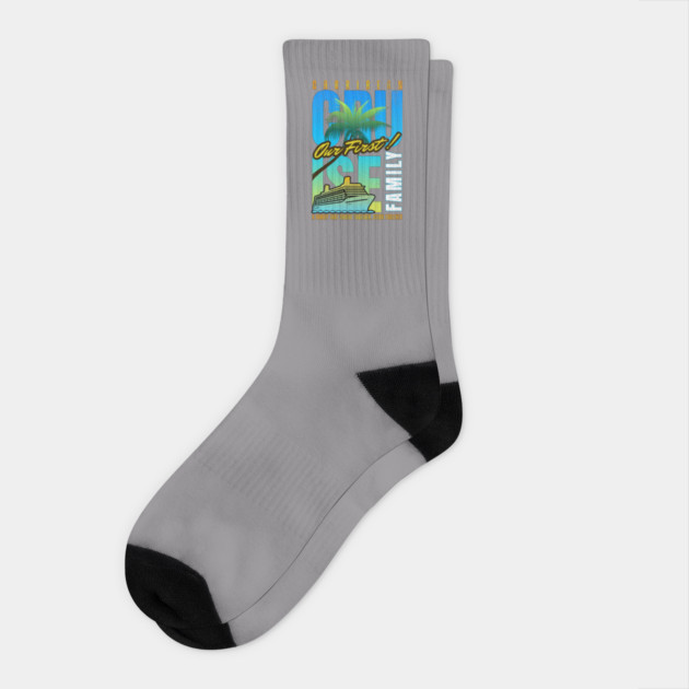 First Caribbean Family Cruise Socks by Alisia's Store 1